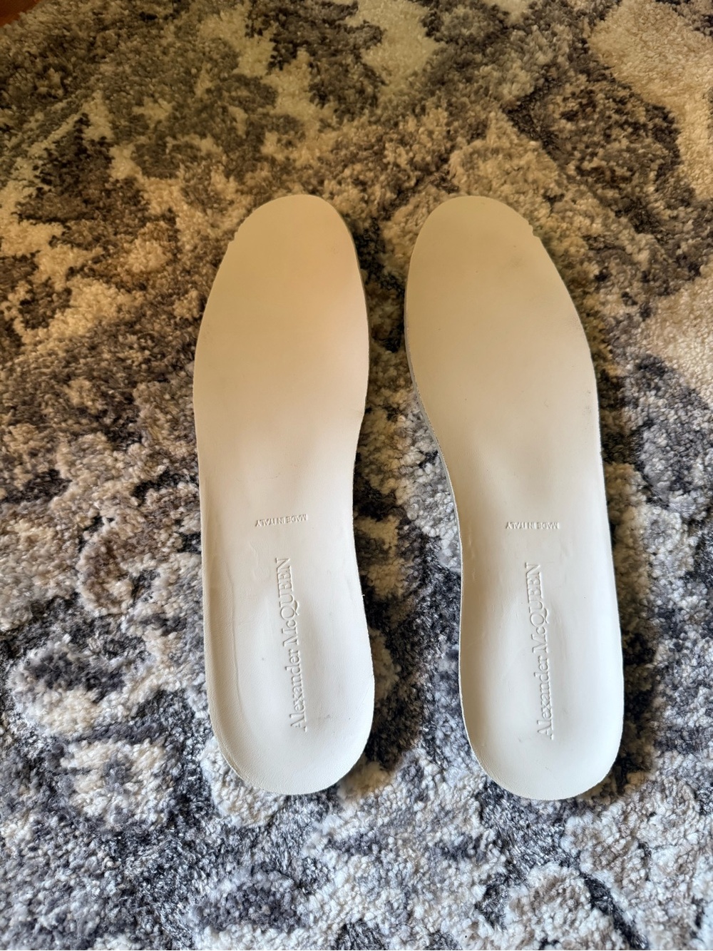 Alexander McQueen Men’s Size 13 Shoe Insoles 💙